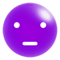 purple face